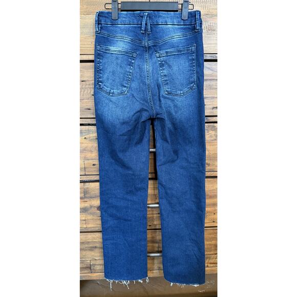 Good American Jeans Women's 6-12 Always Fits Good Classic Cropped Raw Hem - Picture 2 of 8